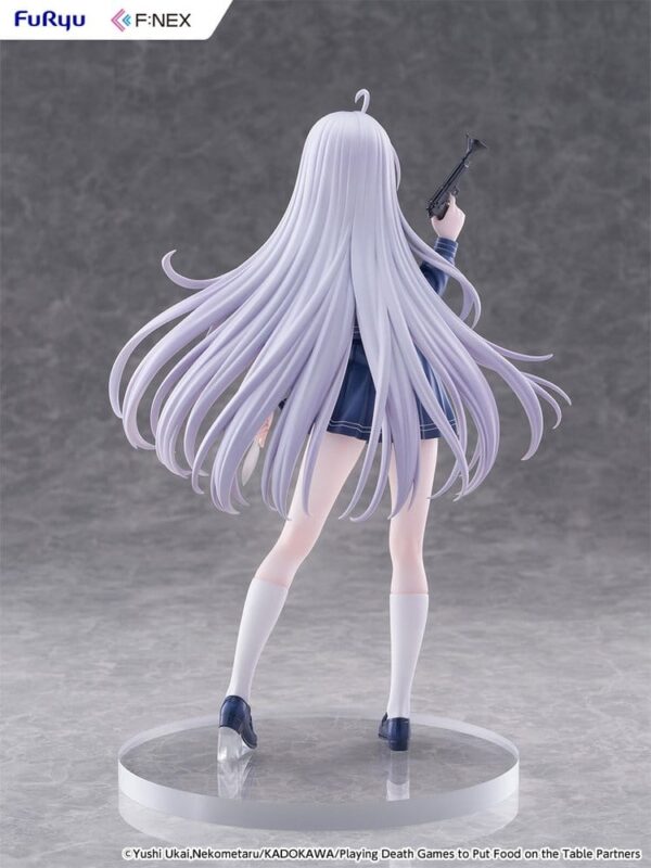 Playing Death Games to Put Food on the Table PVC Figura 1/7 Yuki School Uniform Ver. 24 cm