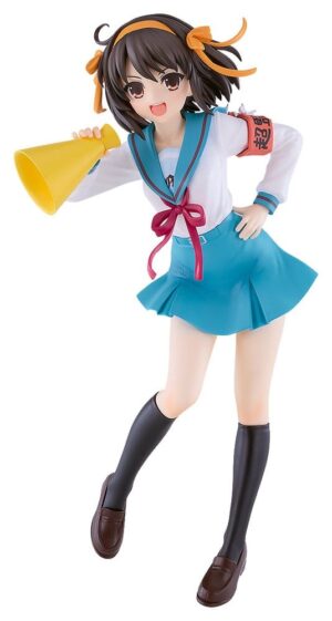 The Melancholy of Haruhi Suzumiya Pop Up Parade PVC Figura Haruhi Suzumiya L Size 22 cm