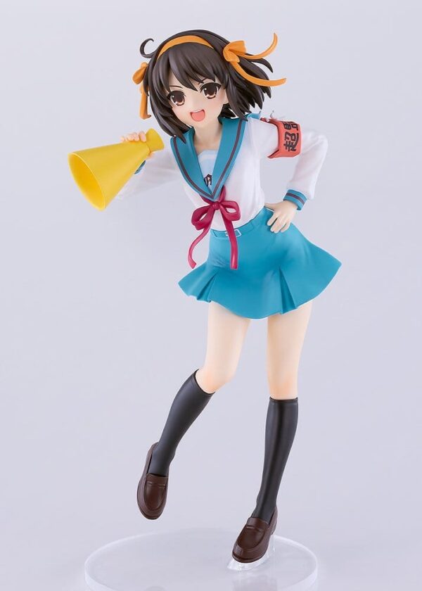 The Melancholy of Haruhi Suzumiya Pop Up Parade PVC Figura Haruhi Suzumiya L Size 22 cm