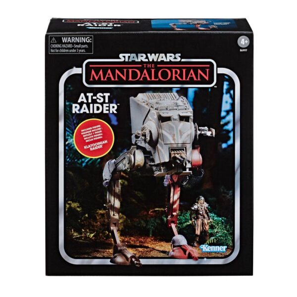 Star Wars The Mandalorian Vintage Collection Jármű AT-ST Raider & Klatooinian