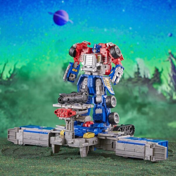 Transformers Generations Legacy Evolution Commander Class Akció Figura Armada Universe Optimus Prime 19 cm