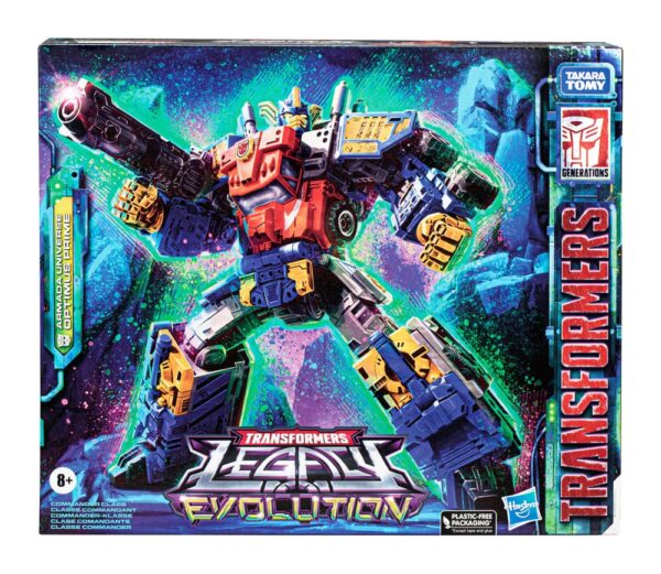 Transformers Generations Legacy Evolution Commander Class Akció Figura Armada Universe Optimus Prime 19 cm