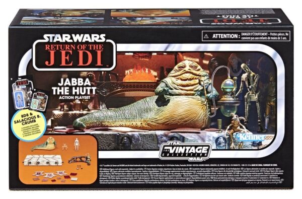 Star Wars Episode VI Vintage Collection Játékkészlet Jabba the Hutt 10 cm