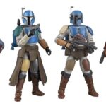 Star Wars The Mandalorian Vintage Collection Akció Figura 4-Pack Mandalorian Shriek-Hawk 10 cm