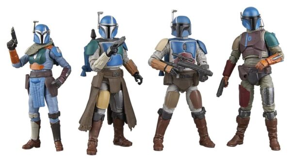 Star Wars The Mandalorian Vintage Collection Akció Figura 4-Pack Mandalorian Shriek-Hawk 10 cm