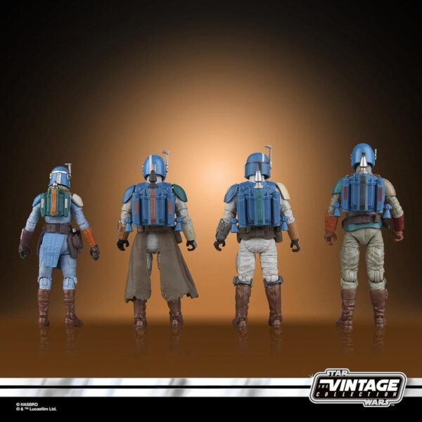 Star Wars The Mandalorian Vintage Collection Akció Figura 4-Pack Mandalorian Shriek-Hawk 10 cm