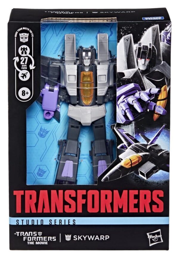 The Transformers: The Movie Studio Series Voyager Class Akció Figura Skywarp 17 cm