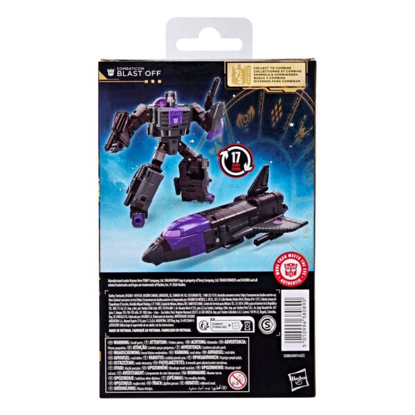 Transformers Age of the Primes Deluxe Class Akció Figura Combaticon Blast Off 14 cm