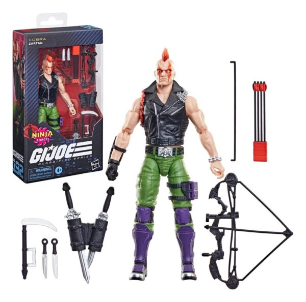G.I. Joe Classified Series Akció Figura #192 Ninja Force Zartan 15 cm