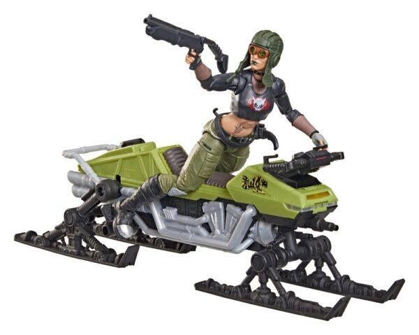 G.I. Joe Classified Series Akció Figura and Jármű Set #194 Zanya and Dreadnok Chameleon (Swamp Skier) 15 cm