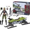 G.I. Joe Classified Series Akció Figura and Jármű Set #194 Zanya and Dreadnok Chameleon (Swamp Skier) 15 cm