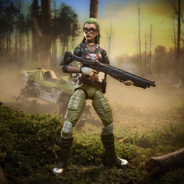 G.I. Joe Classified Series Akció Figura and Jármű Set #194 Zanya and Dreadnok Chameleon (Swamp Skier) 15 cm