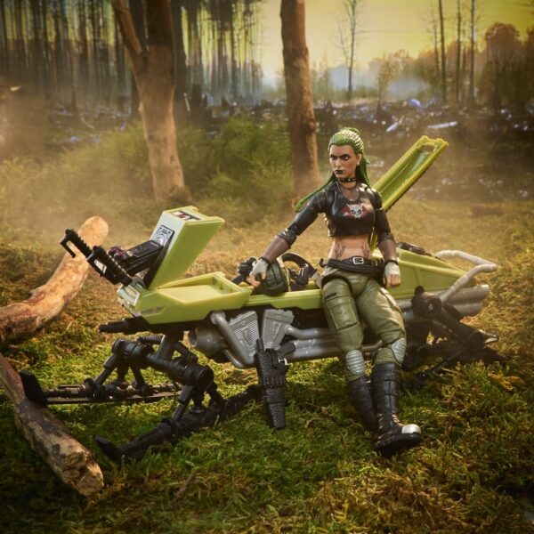 G.I. Joe Classified Series Akció Figura and Jármű Set #194 Zanya and Dreadnok Chameleon (Swamp Skier) 15 cm