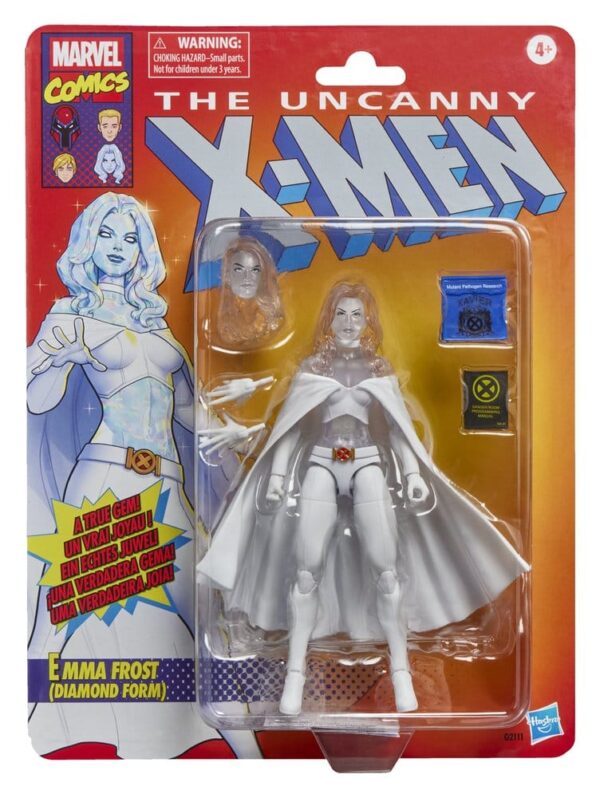 The Uncanny X-Men Marvel Legends Akció Figura Emma Frost (Diamond Form) 15 cm