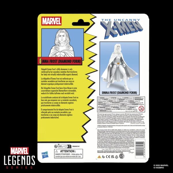 The Uncanny X-Men Marvel Legends Akció Figura Emma Frost (Diamond Form) 15 cm