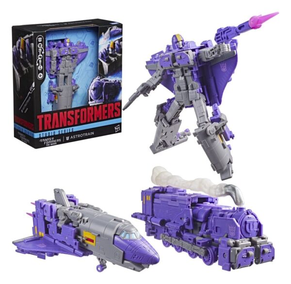 The Transformers: The Movie Studio Series Leader Class Akció Figura Astrotrain 17 cm