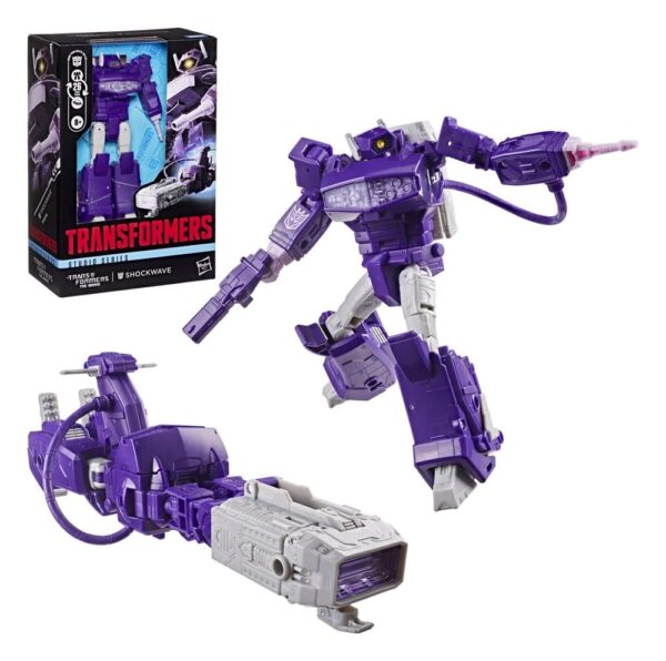 The Transformers: The Movie Studio Series Voyager Class Akció Figura Shockwave 17 cm