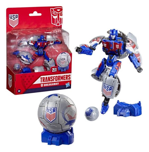 Transformers x US Soccer Federation Akció Figura Breakaway 14 cm