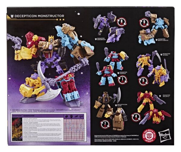 Transformers Age of the Primes Akció Figura Decepticon Monstructor 17 cm