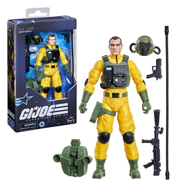 G.I. Joe Classified Series Akció Figura #198 Airtight 15 cm