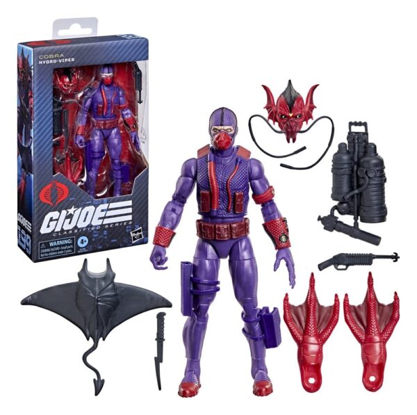 G.I. Joe Classified Series Akció Figura #199 Hydro-Viper 15 cm
