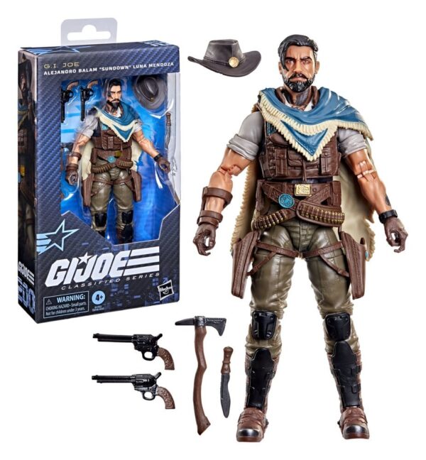 G.I. Joe Classified Series Akció Figura #200 Alejandro Balam "Sundown" Luna Mendoza 15 cm