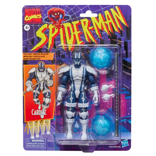 Spider-Man Marvel Legends Retro Akció Figura Cardiac 15 cm