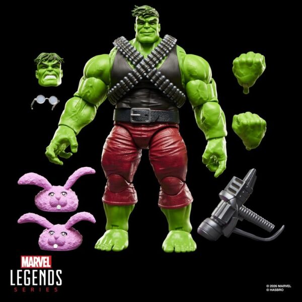 The Incredible Hulk Marvel Legends Akció Figura Professor Hulk 15 cm