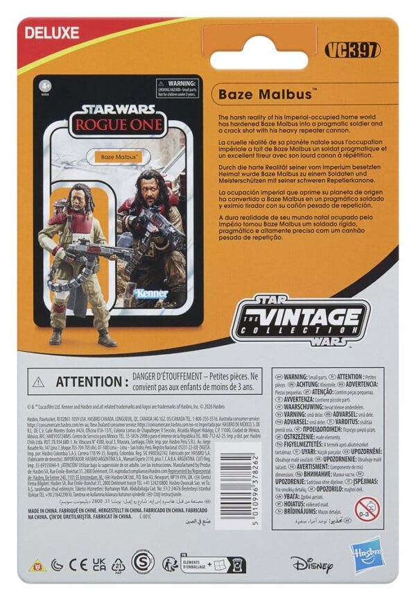 Star Wars: Rogue One Vintage Collection Akció Figura Baze Malbus 10 cm
