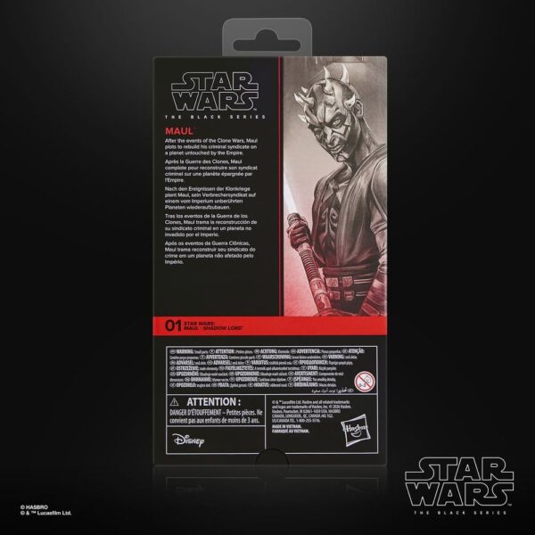 Star Wars: Maul - Shadow Lord Black Series Akció Figura Maul 15 cm