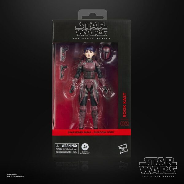 Star Wars: Maul - Shadow Lord Black Series Akció Figura Rook Kast 15 cm