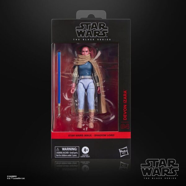 Star Wars: Maul - Shadow Lord Black Series Akció Figura Devon Izara 15 cm