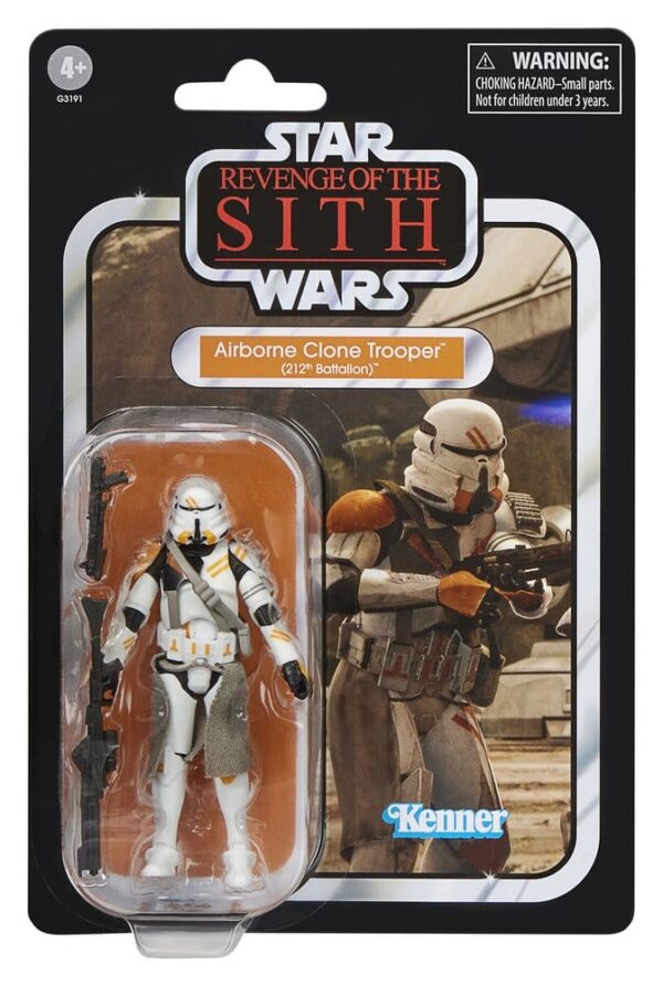 Star Wars Episode III Vintage Collection Akció Figura 2-Pack Obi-Wan Kenobi & Airborne Clone Trooper 10 cm