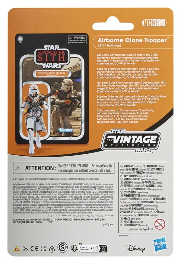 Star Wars Episode III Vintage Collection Akció Figura 2-Pack Obi-Wan Kenobi & Airborne Clone Trooper 10 cm