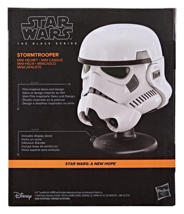 Star Wars Episode IV Black Series Mini Helmet Stormtrooper Star Wars Episode IV Black Series Mini Helmet Stormtrooper