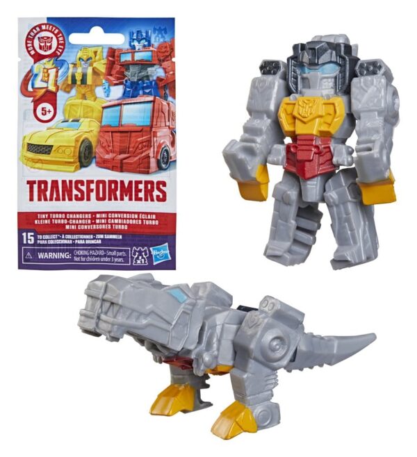 Transformers Mini Akció Figuras 4 cm Tiny Turbo Changers Blind Box Display (24)