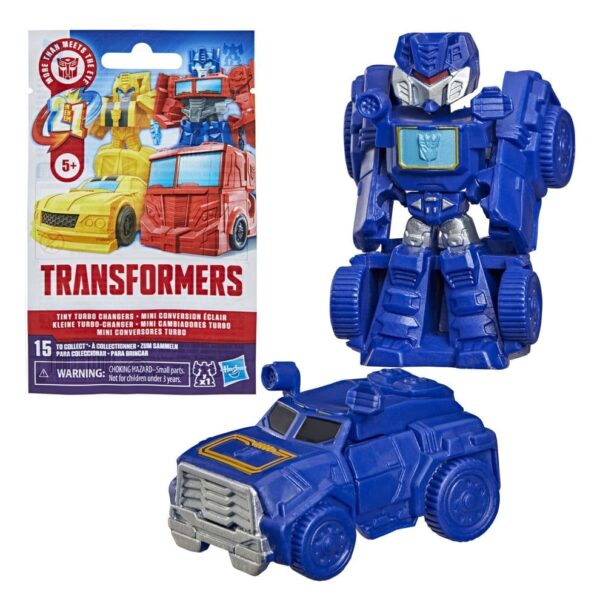 Transformers Mini Akció Figuras 4 cm Tiny Turbo Changers Blind Box Display (24)