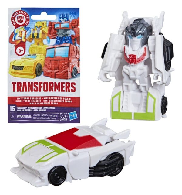 Transformers Mini Akció Figuras 4 cm Tiny Turbo Changers Blind Box Display (24)