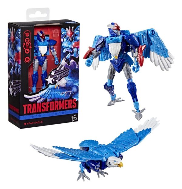 Transformers Deluxe Class Akció Figura Star Eagle 11 cm
