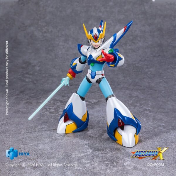 Mega Man X Exquisite Basic Series  Akciófigur X Falcon Armor Version 15 cm