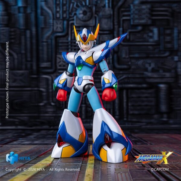 Mega Man X Exquisite Basic Series  Akciófigur X Falcon Armor Version 15 cm