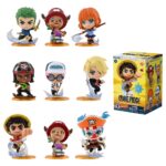 One Piece Cosbi Mini Figuras 8 cm Blind Box Display (8)