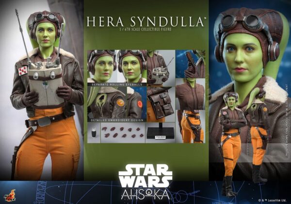Star Wars: Ahsoka Akció Figura 1/6 Hera Syndulla 28 cm