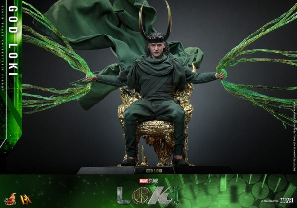 Loki DX Akció Figura 1/6 God Loki 31 cm