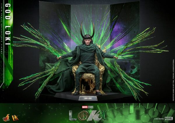 Loki DX Akció Figura 1/6 God Loki 31 cm
