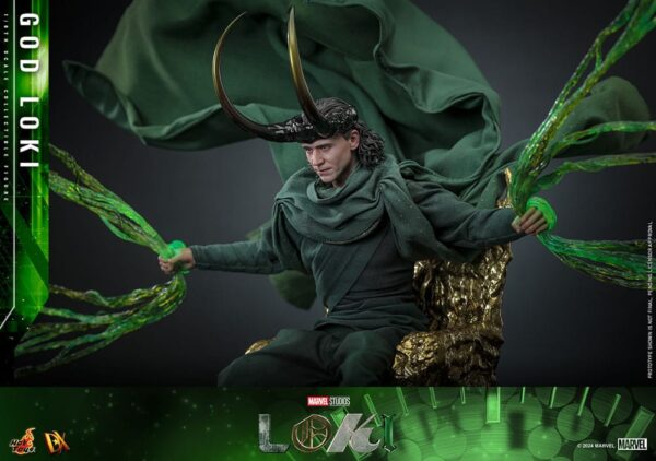 Loki DX Akció Figura 1/6 God Loki 31 cm