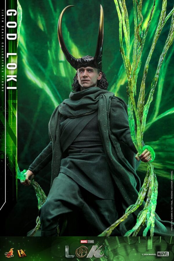 Loki DX Akció Figura 1/6 God Loki 31 cm