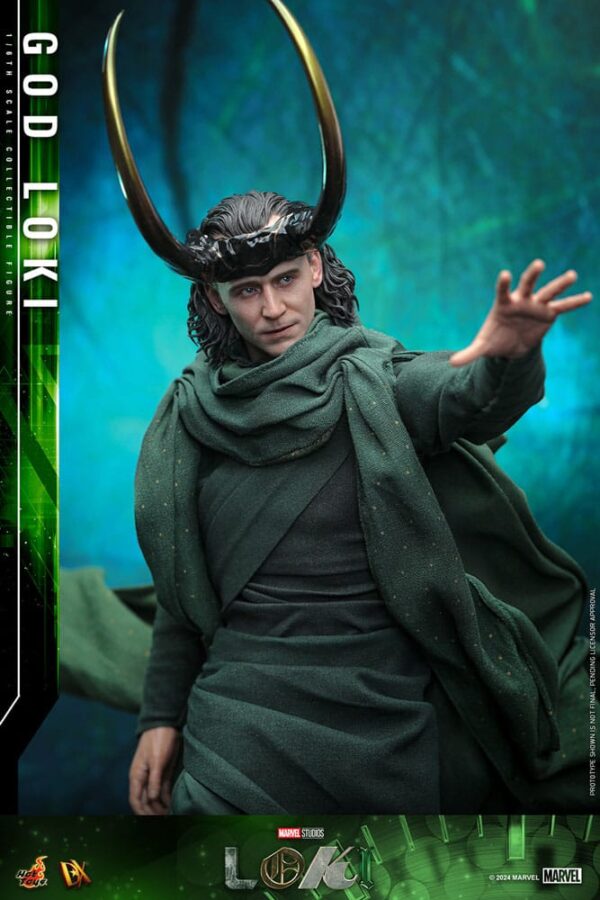 Loki DX Akció Figura 1/6 God Loki 31 cm