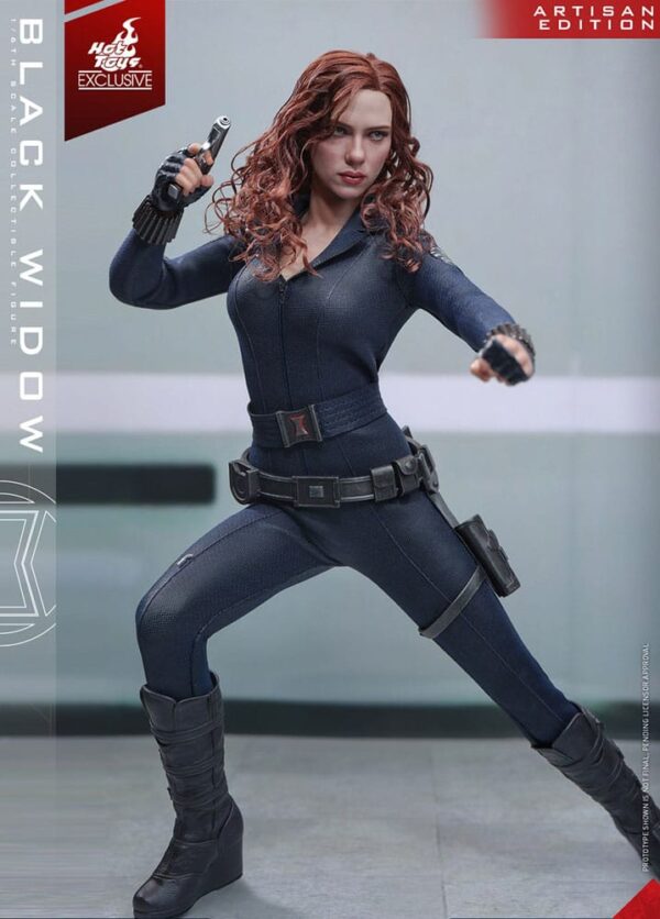 Iron Man 2 Akció Figura 1/6 Black Widow Artisan Edition Hot Toys Exclusive 28 cm Iron Man 2 Akció Figura 1/6 Black Widow Artisan Edition Hot Toys Exclusive 28 cm