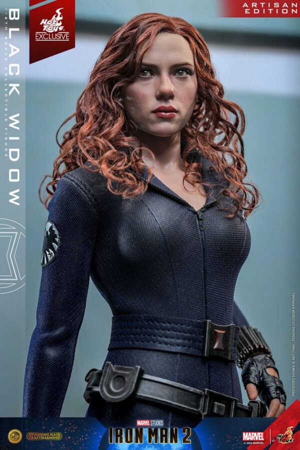 Iron Man 2 Akció Figura 1/6 Black Widow Artisan Edition Hot Toys Exclusive 28 cm Iron Man 2 Akció Figura 1/6 Black Widow Artisan Edition Hot Toys Exclusive 28 cm